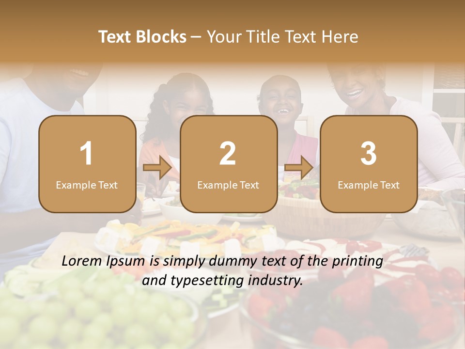 Healthy Nutrition Brunette PowerPoint Template