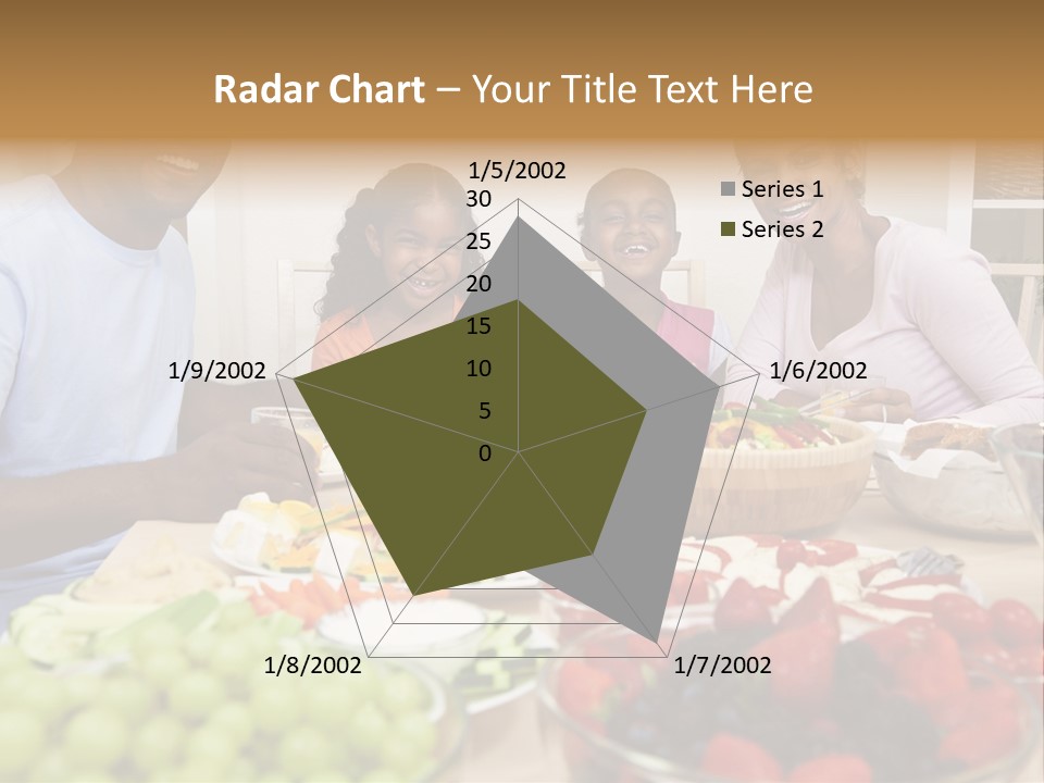 Healthy Nutrition Brunette PowerPoint Template