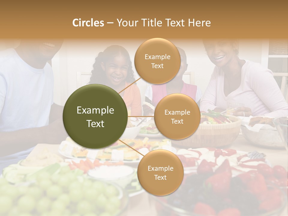 Healthy Nutrition Brunette PowerPoint Template