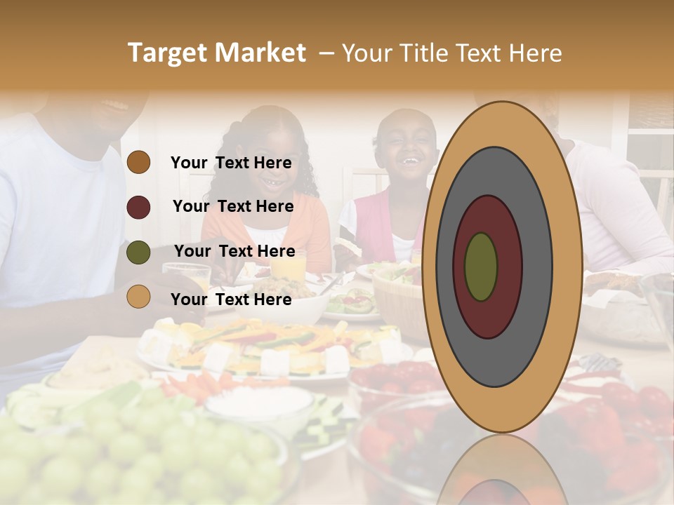 Healthy Nutrition Brunette PowerPoint Template