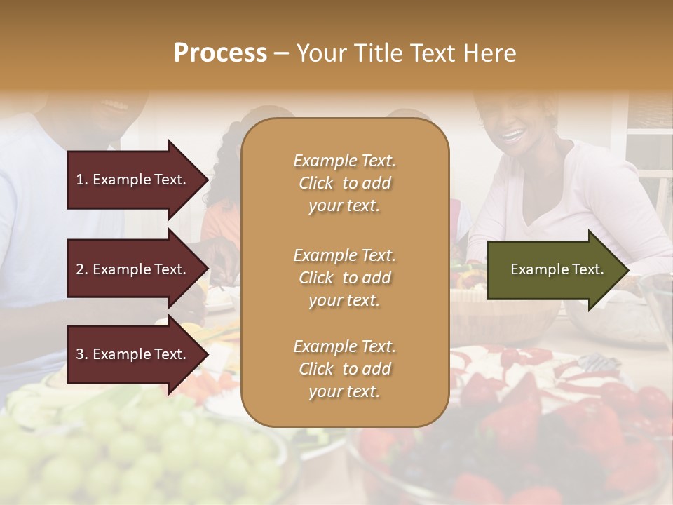 Healthy Nutrition Brunette PowerPoint Template