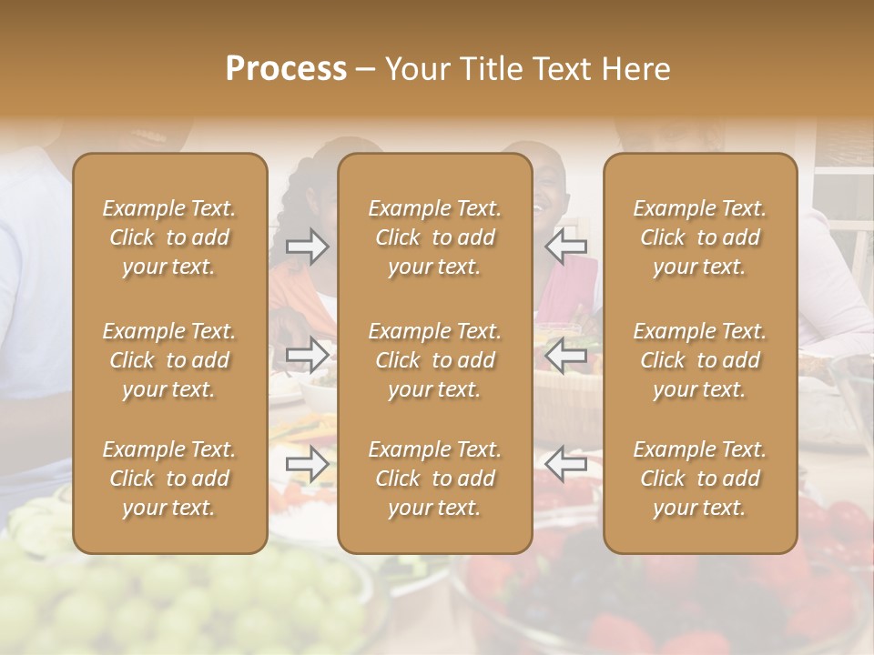 Healthy Nutrition Brunette PowerPoint Template