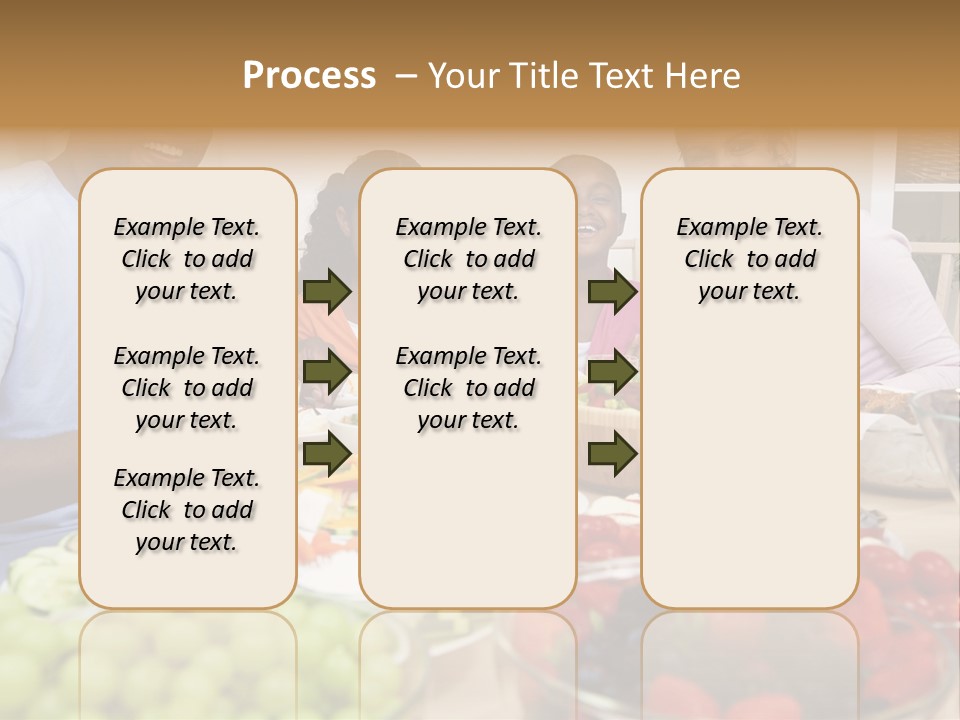 Healthy Nutrition Brunette PowerPoint Template