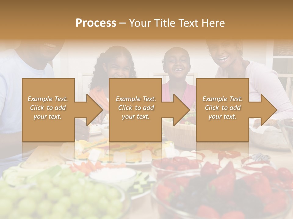 Healthy Nutrition Brunette PowerPoint Template
