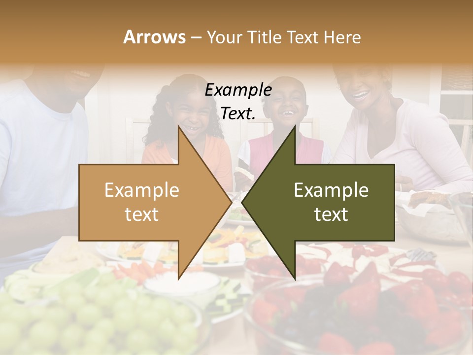 Healthy Nutrition Brunette PowerPoint Template