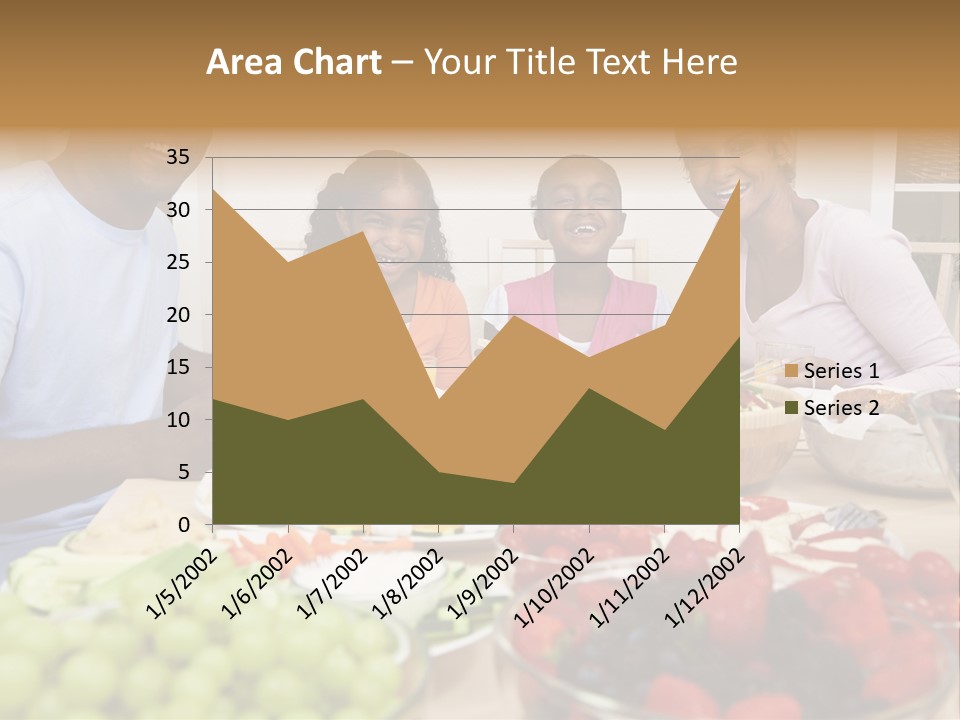 Healthy Nutrition Brunette PowerPoint Template