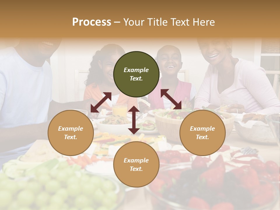 Healthy Nutrition Brunette PowerPoint Template