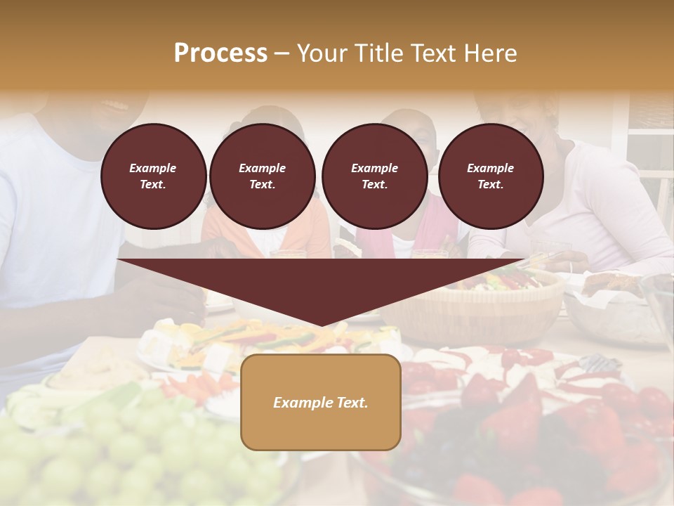 Healthy Nutrition Brunette PowerPoint Template