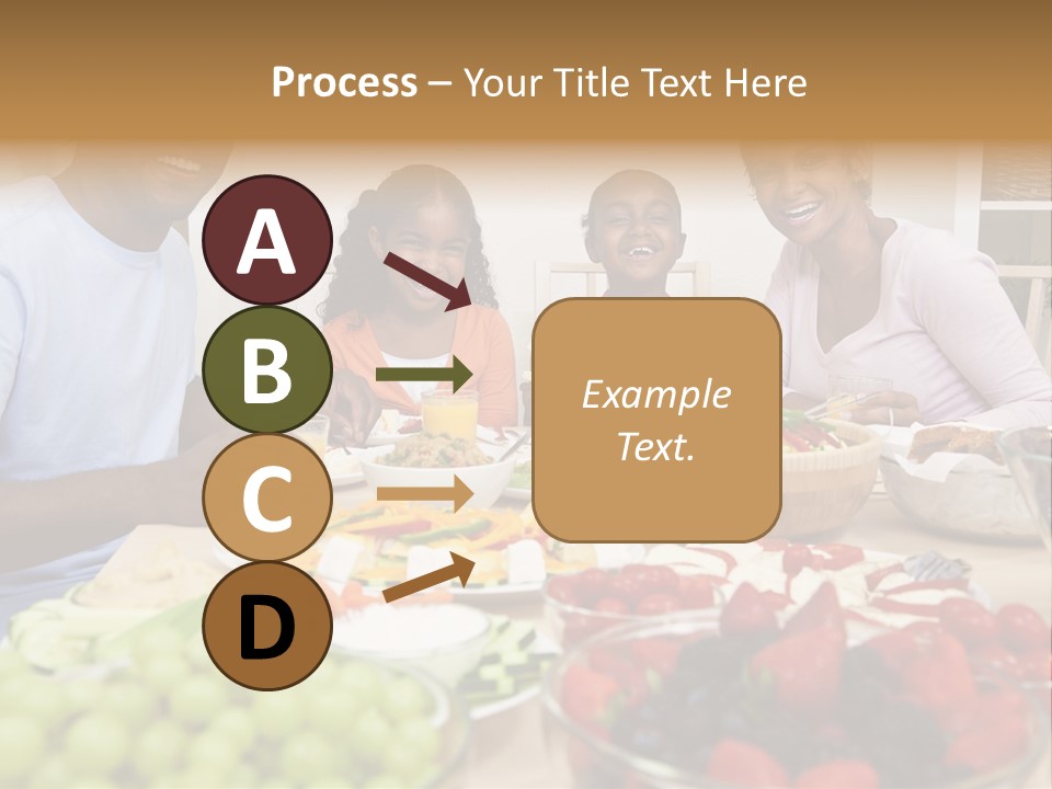 Healthy Nutrition Brunette PowerPoint Template