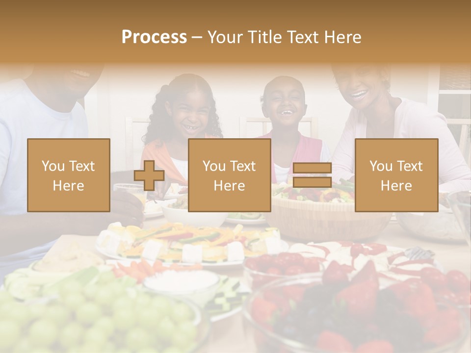 Healthy Nutrition Brunette PowerPoint Template
