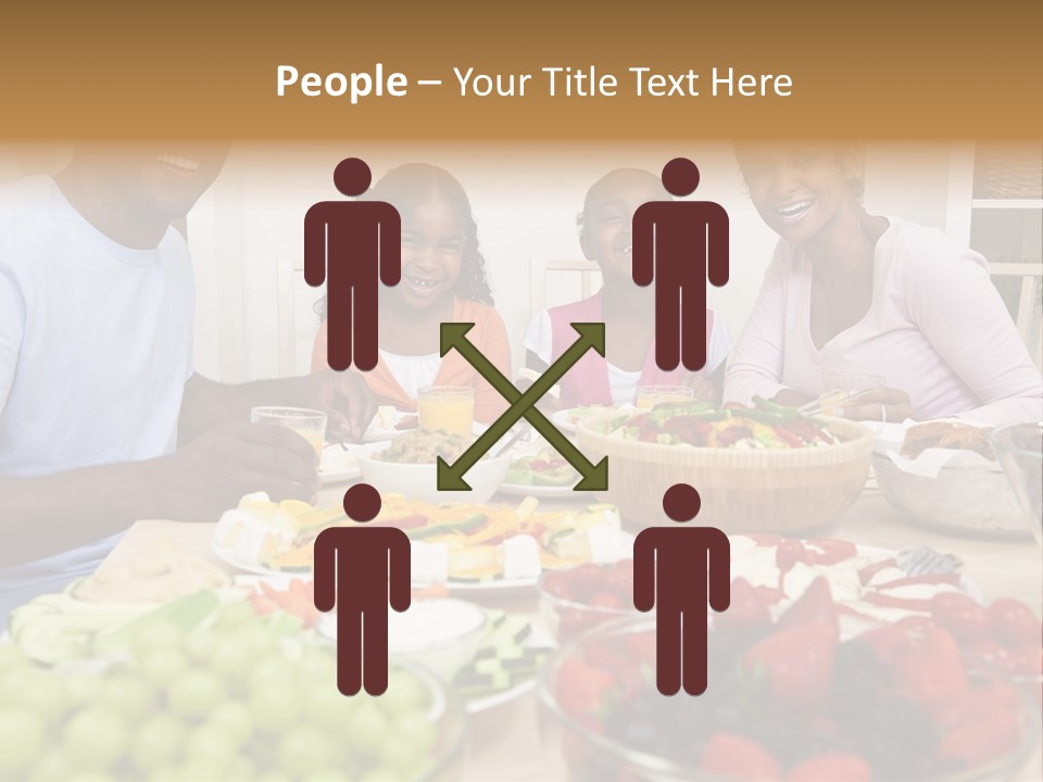 Healthy Nutrition Brunette PowerPoint Template