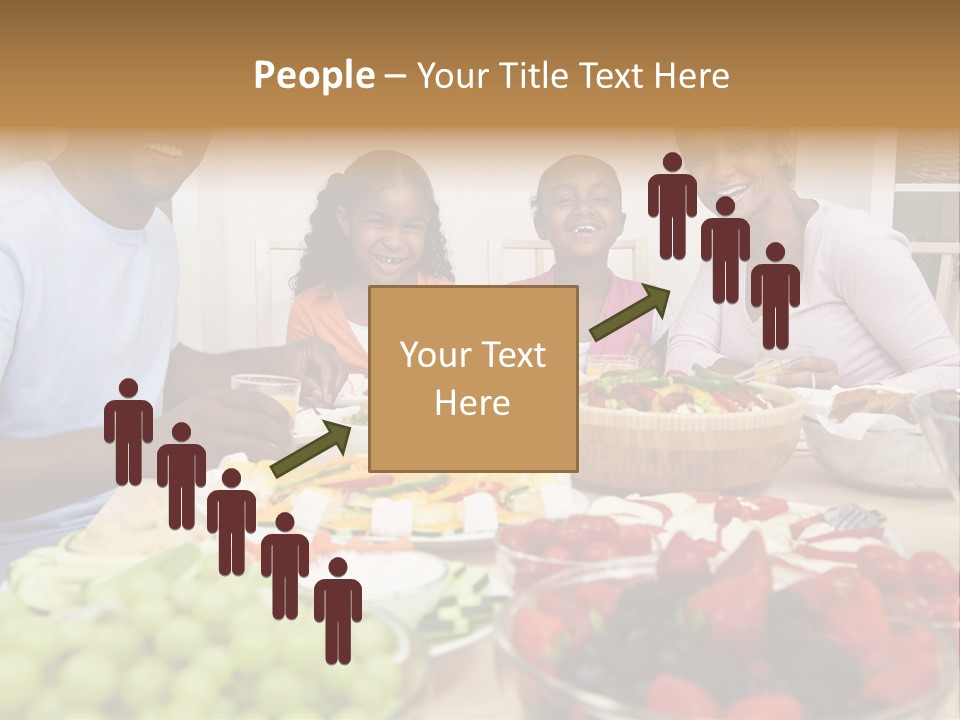 Healthy Nutrition Brunette PowerPoint Template