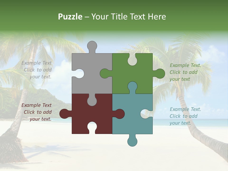 Blue Nobody Lagoon PowerPoint Template