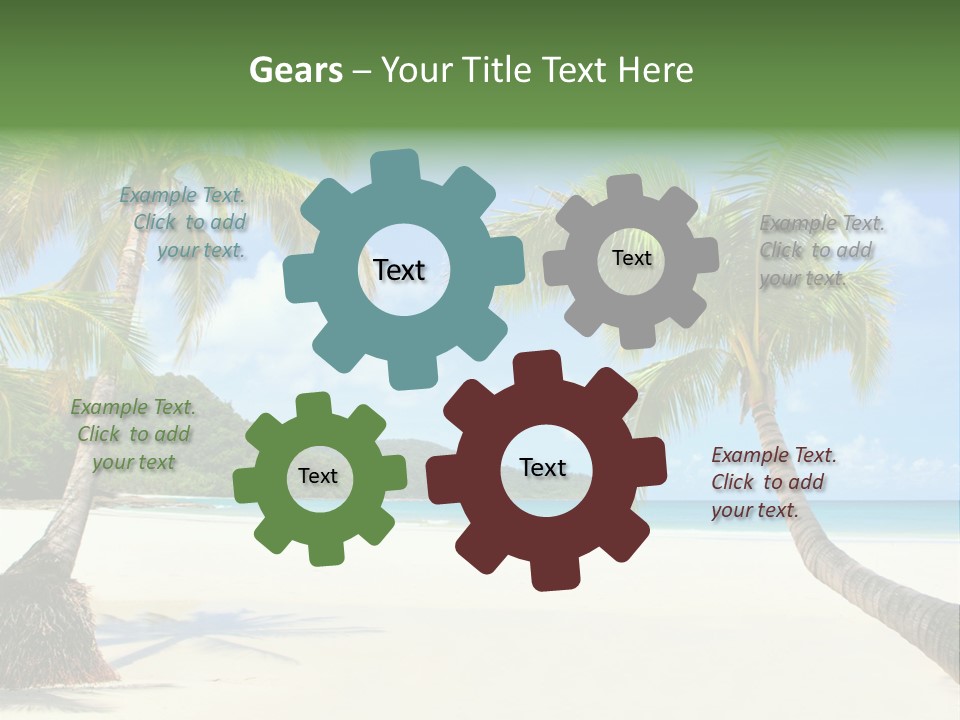 Blue Nobody Lagoon PowerPoint Template