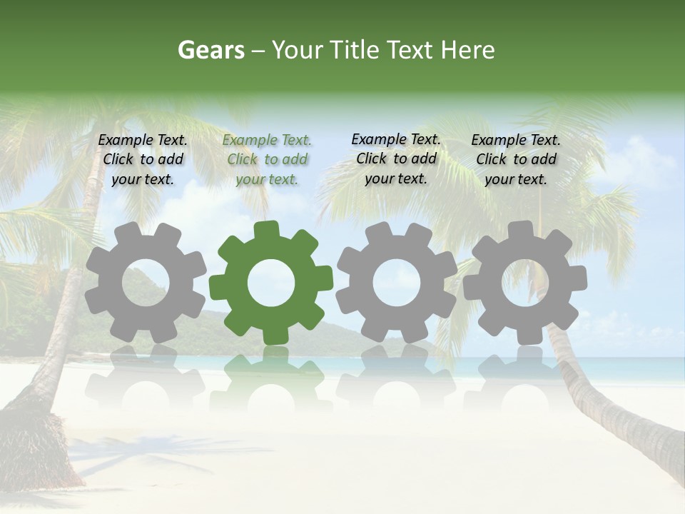 Blue Nobody Lagoon PowerPoint Template