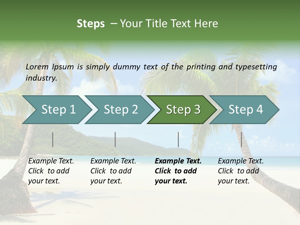 Blue Nobody Lagoon PowerPoint Template