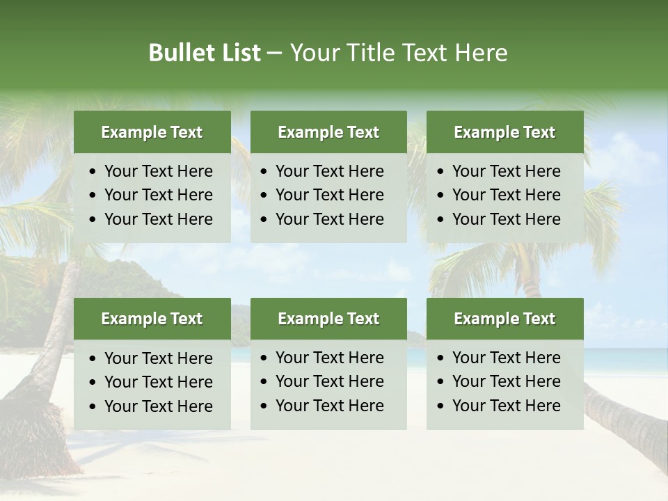 Blue Nobody Lagoon PowerPoint Template
