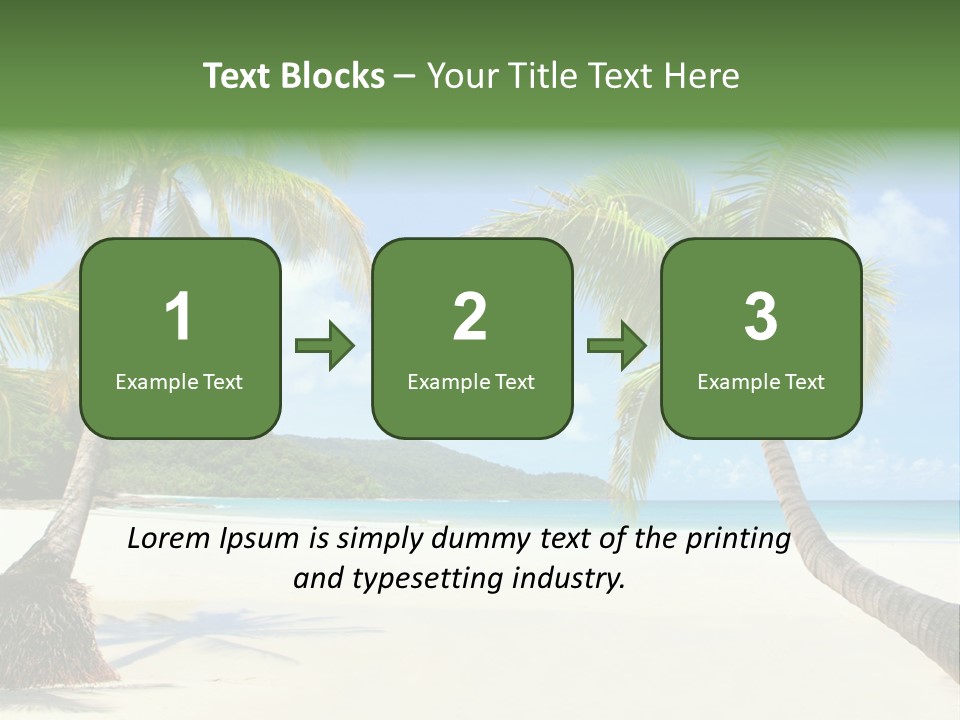 Blue Nobody Lagoon PowerPoint Template