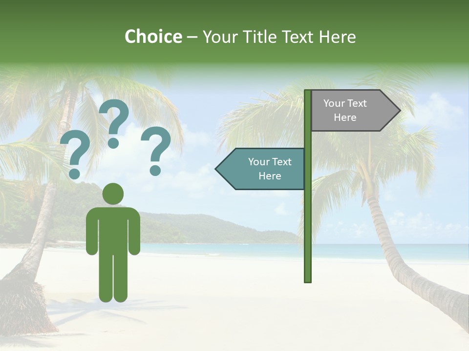 Blue Nobody Lagoon PowerPoint Template
