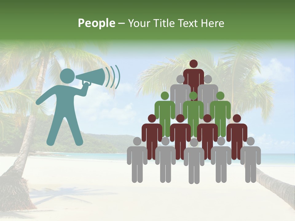 Blue Nobody Lagoon PowerPoint Template