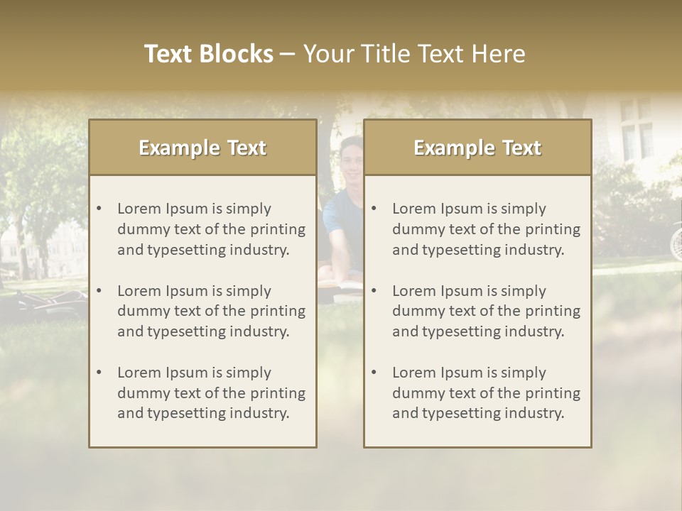 Uni Cheerful Women PowerPoint Template