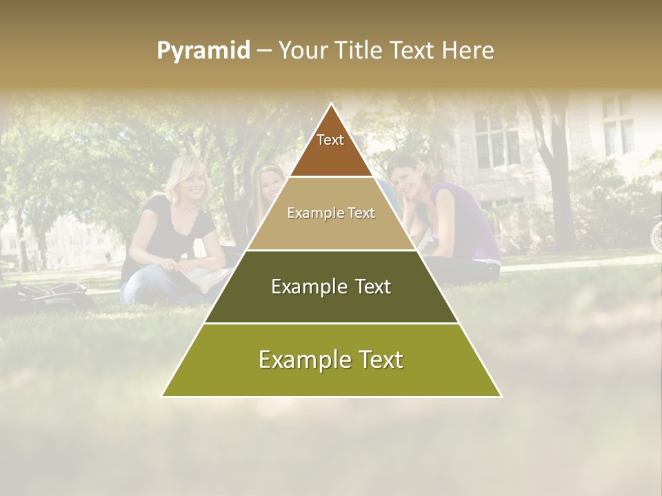 Uni Cheerful Women PowerPoint Template