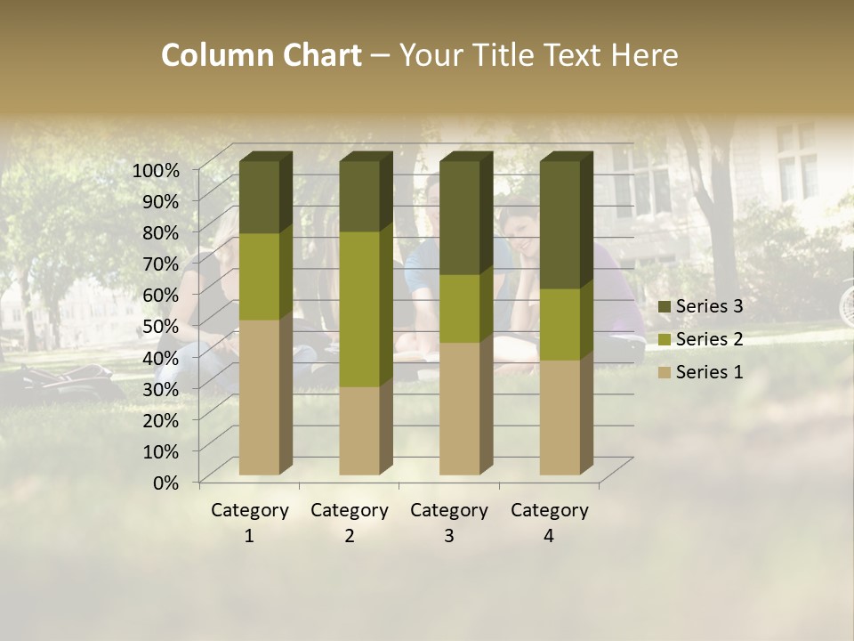 Uni Cheerful Women PowerPoint Template