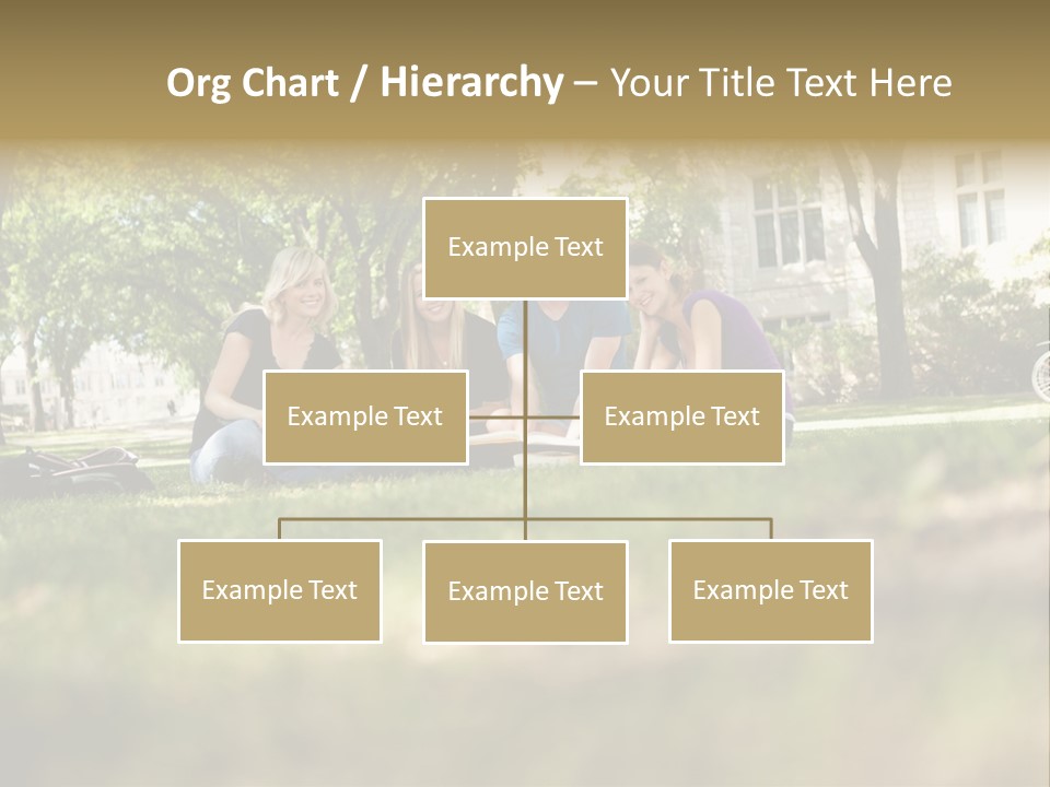 Uni Cheerful Women PowerPoint Template