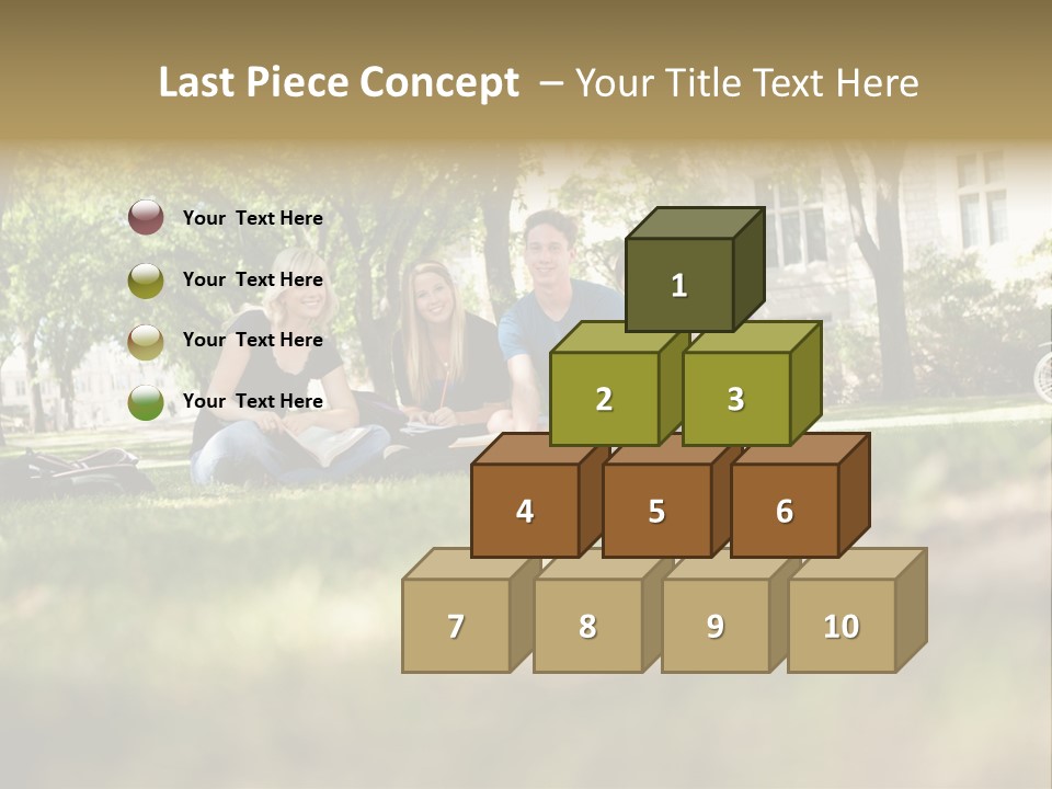 Uni Cheerful Women PowerPoint Template