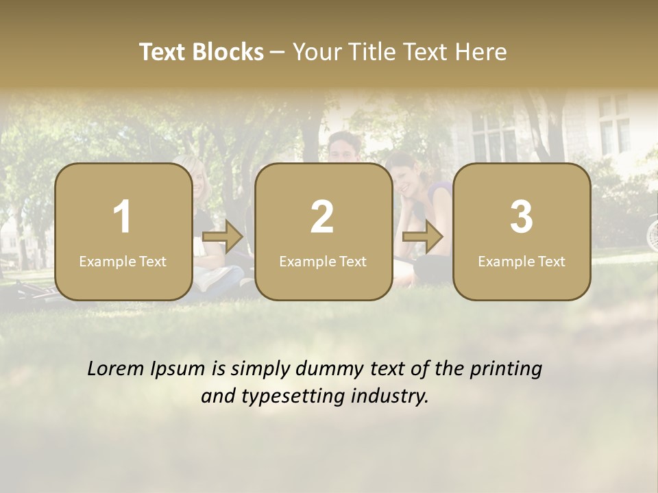 Uni Cheerful Women PowerPoint Template