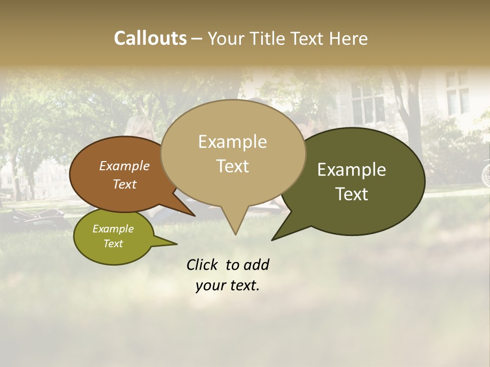 Uni Cheerful Women PowerPoint Template