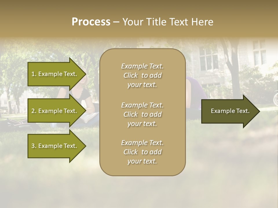 Uni Cheerful Women PowerPoint Template