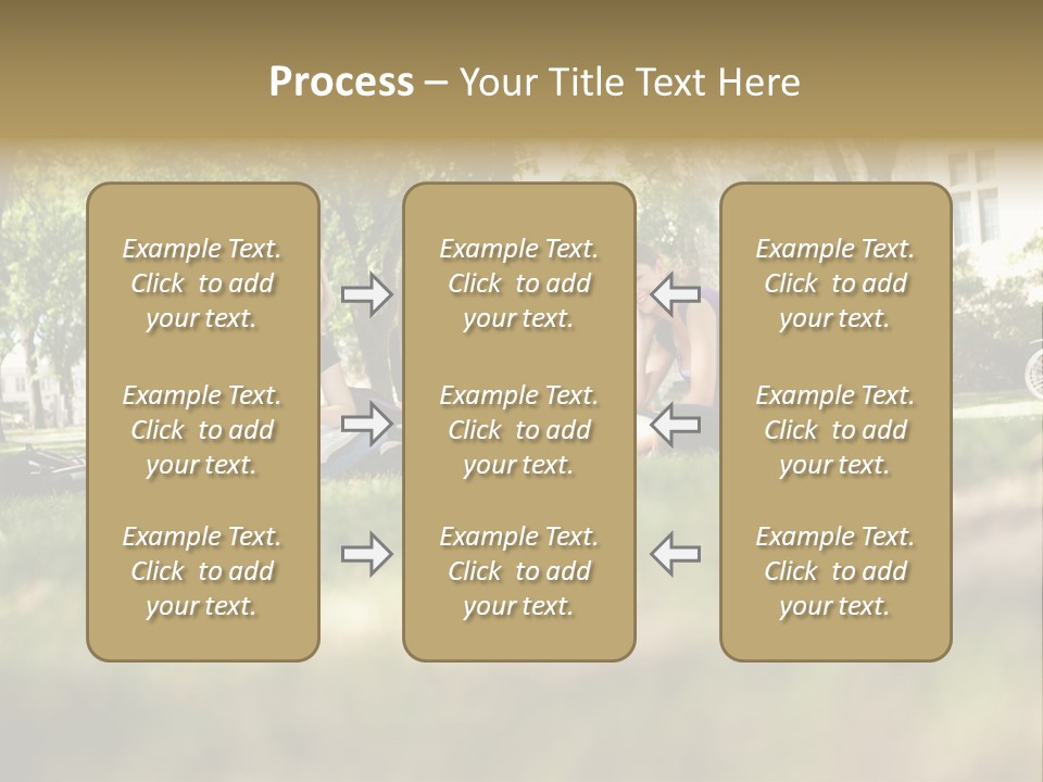 Uni Cheerful Women PowerPoint Template