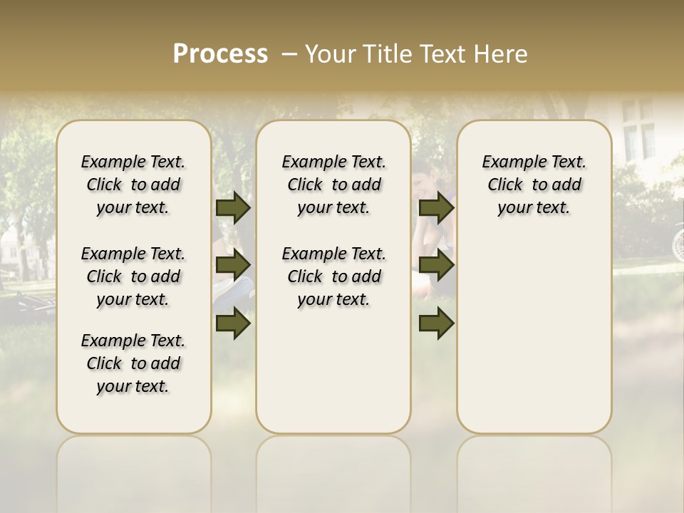 Uni Cheerful Women PowerPoint Template