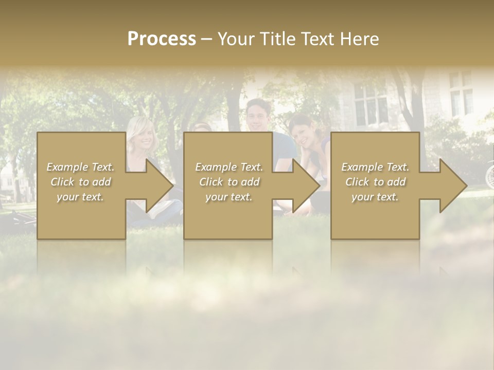 Uni Cheerful Women PowerPoint Template