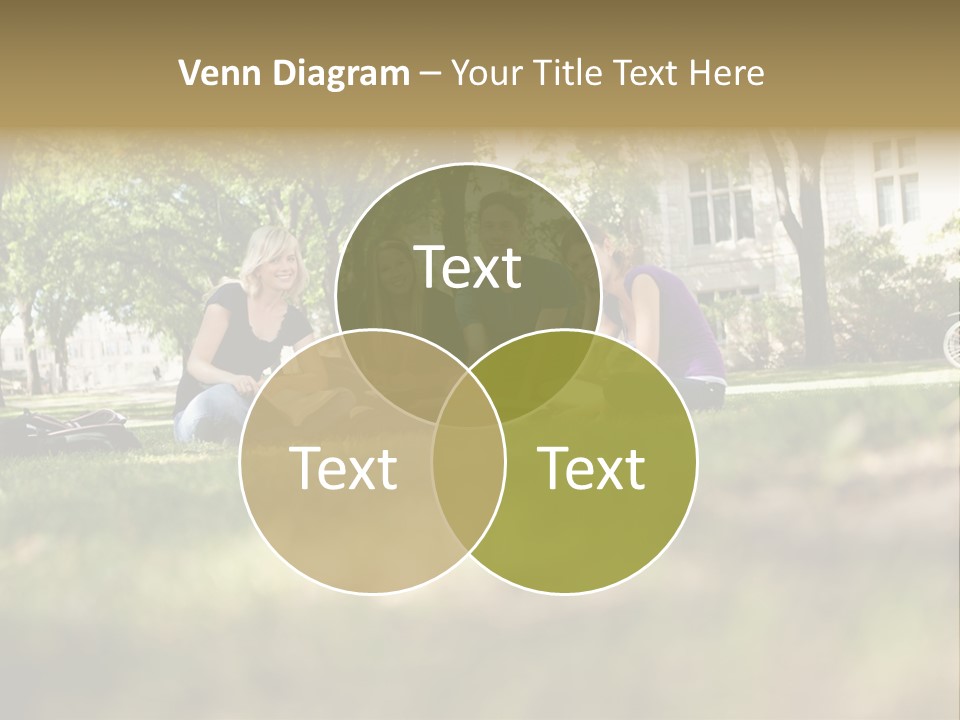 Uni Cheerful Women PowerPoint Template