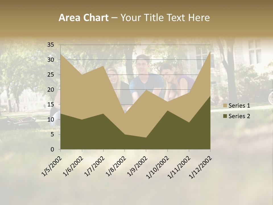 Uni Cheerful Women PowerPoint Template