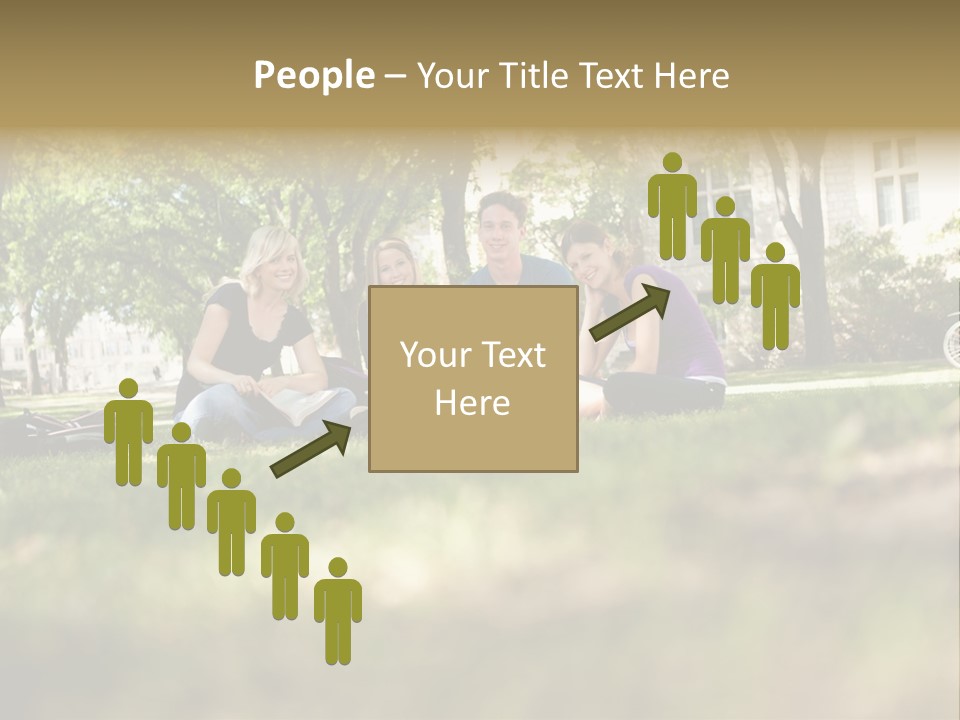 Uni Cheerful Women PowerPoint Template