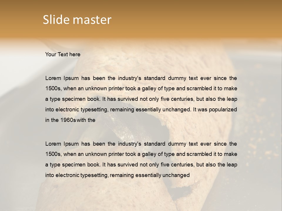 Gastronomy Preparation Cooking PowerPoint Template