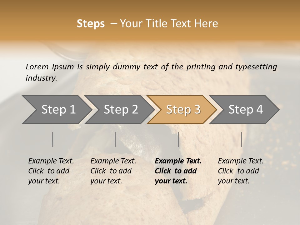 Gastronomy Preparation Cooking PowerPoint Template