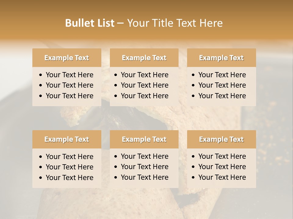 Gastronomy Preparation Cooking PowerPoint Template