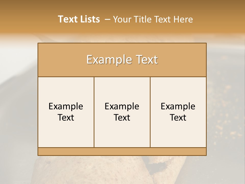 Gastronomy Preparation Cooking PowerPoint Template