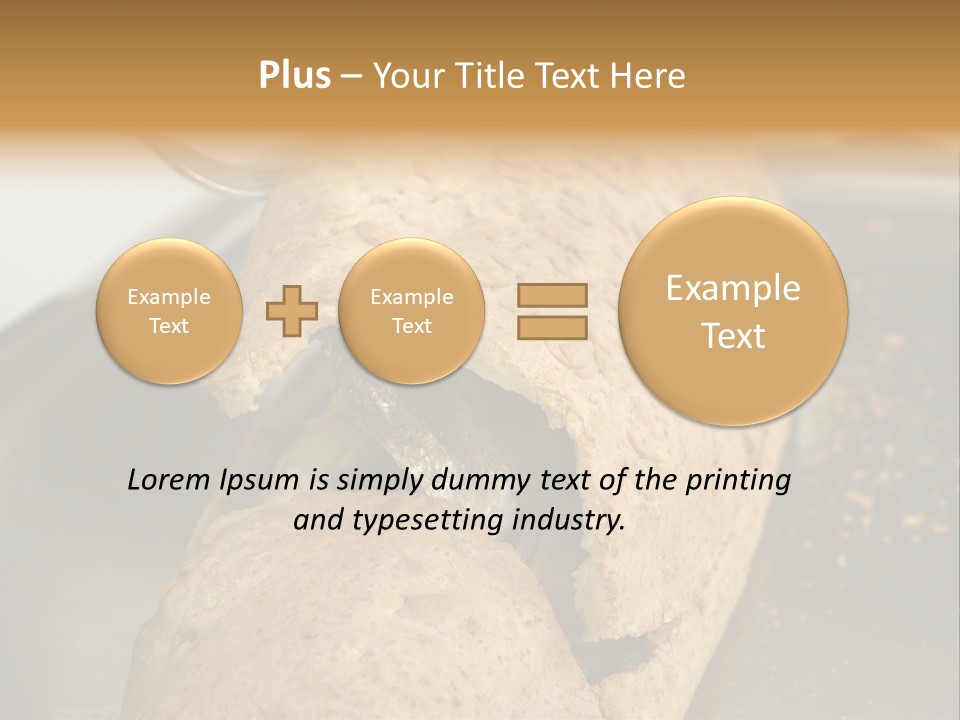 Gastronomy Preparation Cooking PowerPoint Template