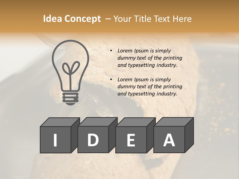 Gastronomy Preparation Cooking PowerPoint Template