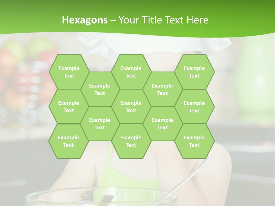 Youngster Kid Dinner PowerPoint Template