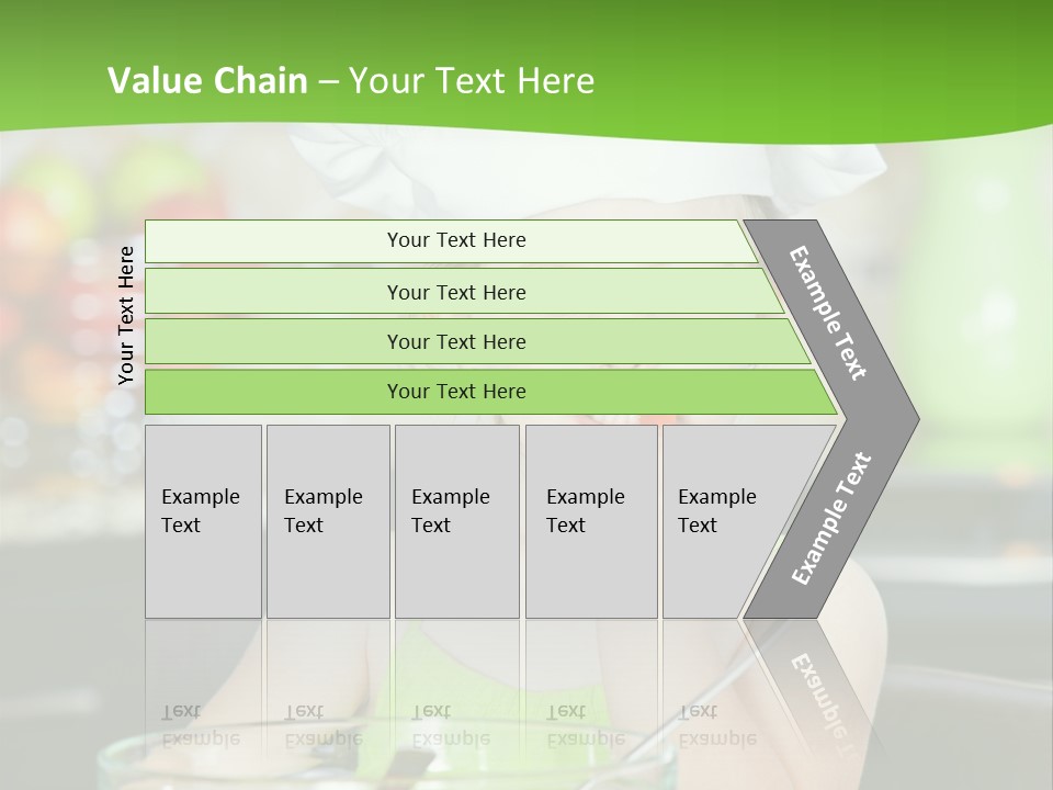 Youngster Kid Dinner PowerPoint Template