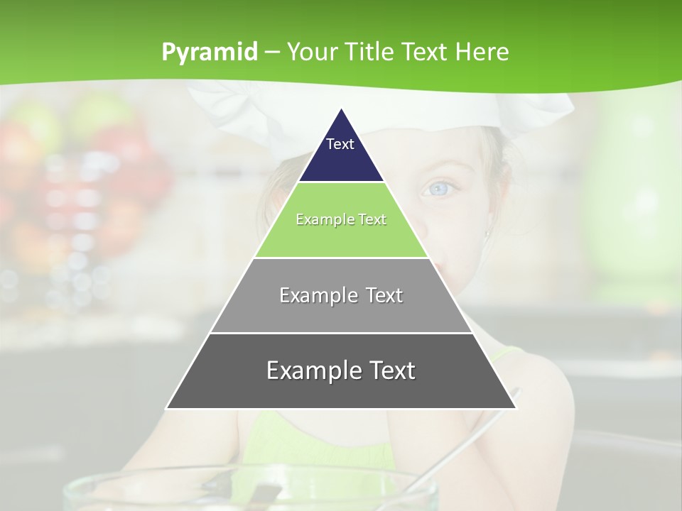 Youngster Kid Dinner PowerPoint Template