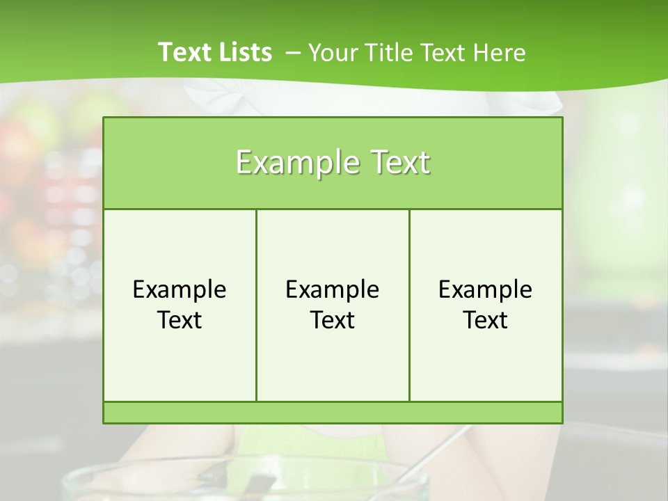 Youngster Kid Dinner PowerPoint Template