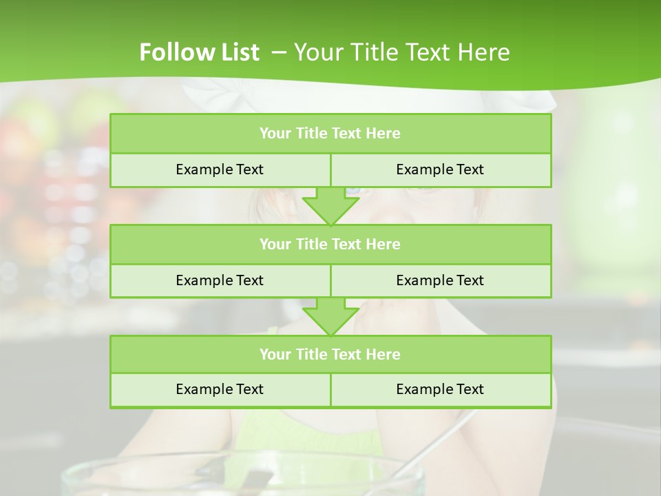 Youngster Kid Dinner PowerPoint Template