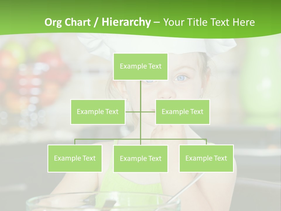 Youngster Kid Dinner PowerPoint Template